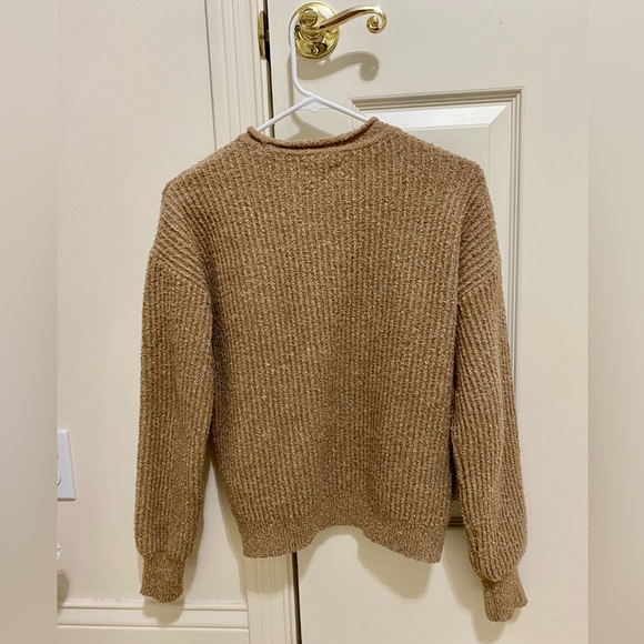 The Seawool® Crewneck Sweater in Brown - Picture 3 of 4